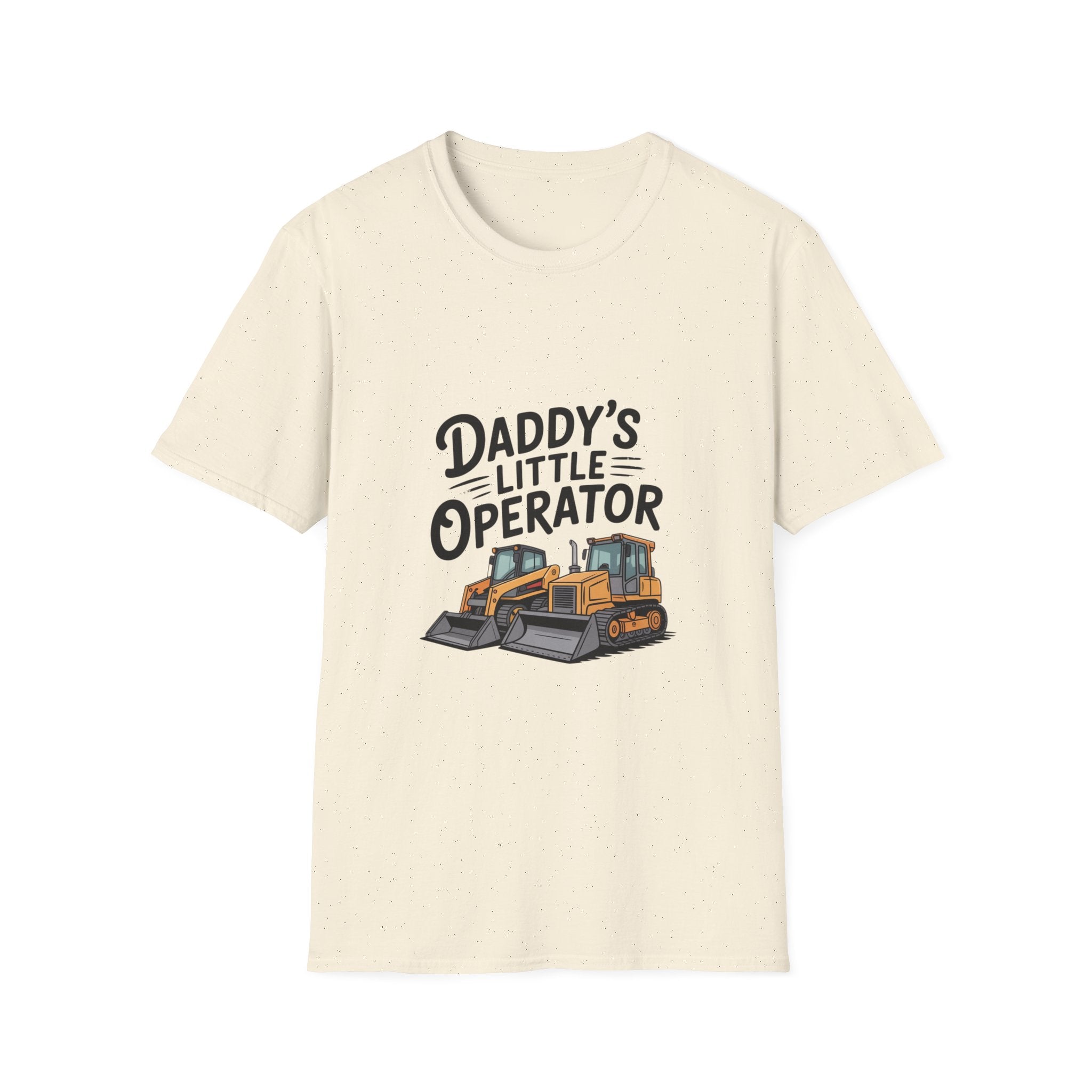 Kids' Tee — "Daddy's Little Operator" Bulldozer Shirt