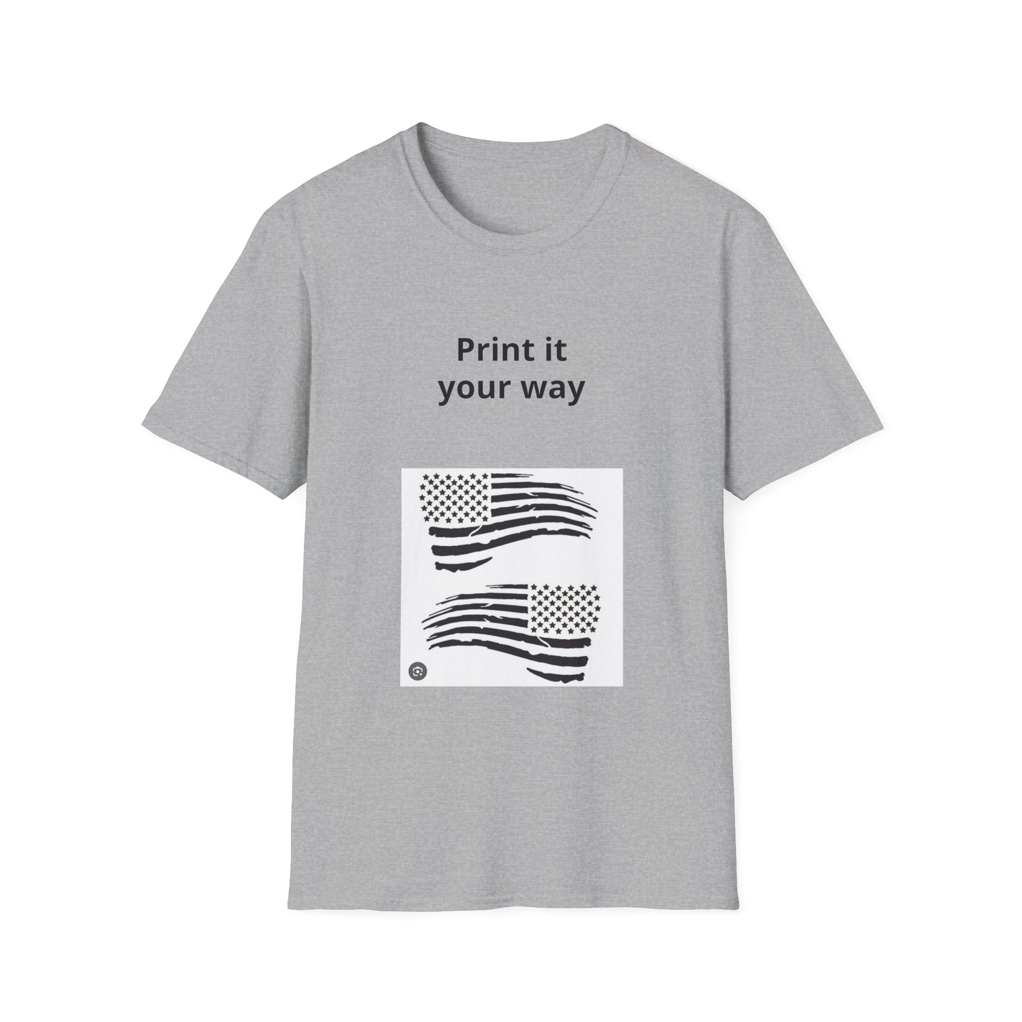 Funny Stinks Landscaping T-Shirt — "STINKS" Skunk Logo with Phone Number