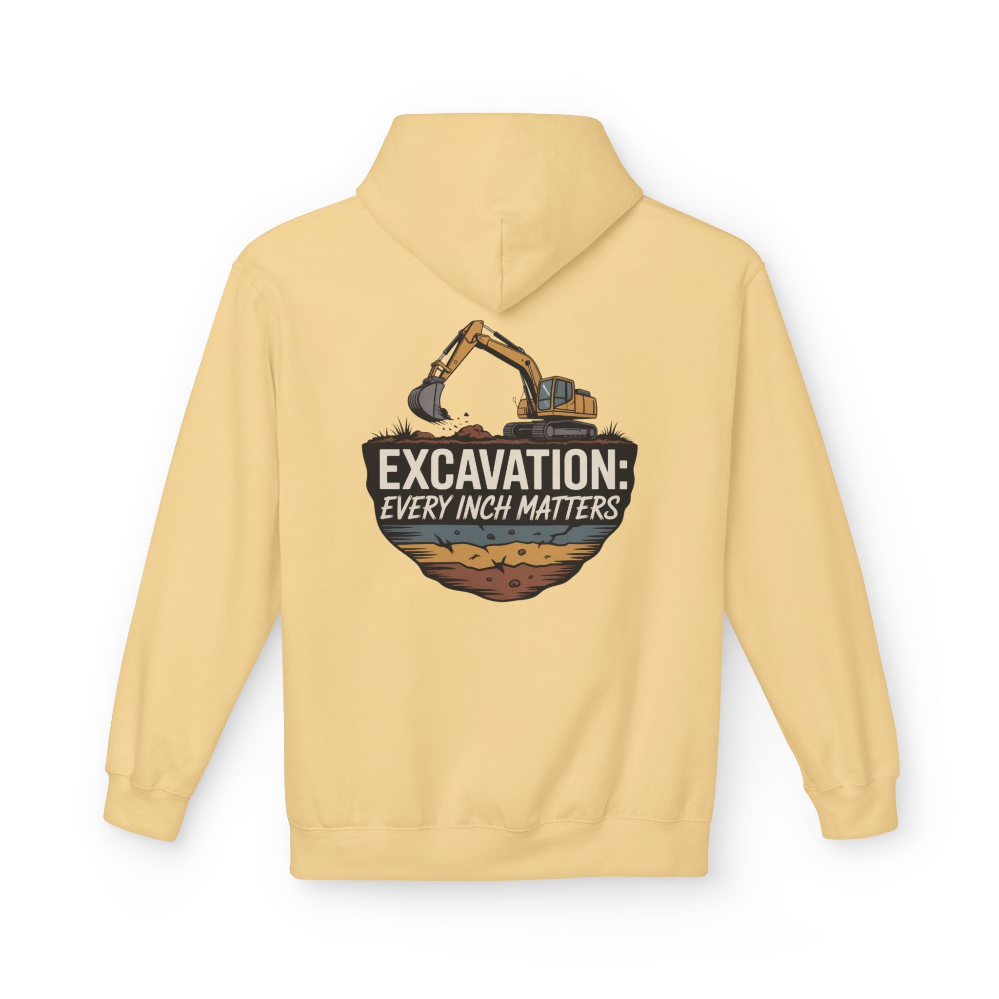 Excavation Hoodie – "Excavation: Every Inch Matters" Construction Crew Pullover
