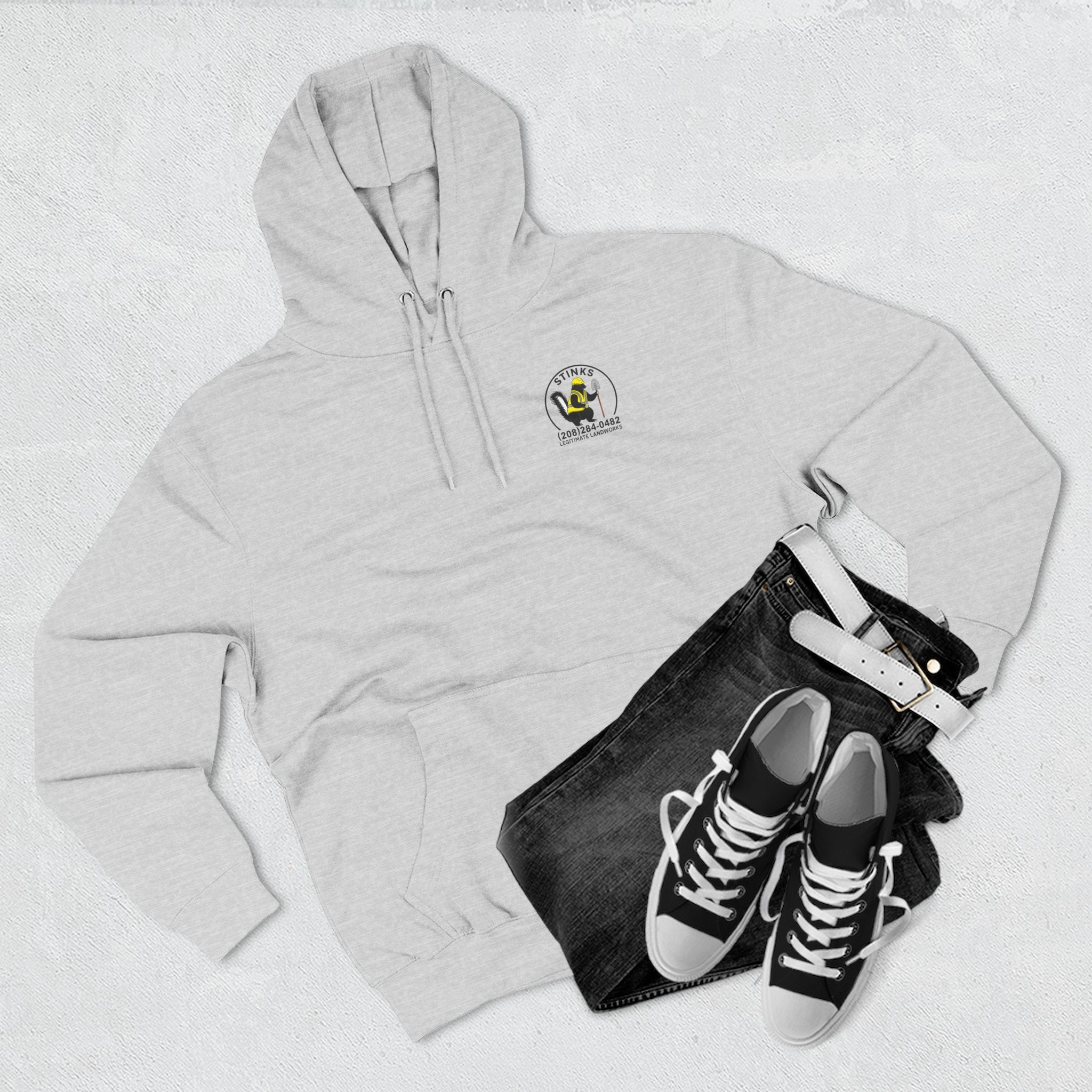 Excavation Hoodie — Turning Big Rocks into Smaller Rocks Construction Pullover