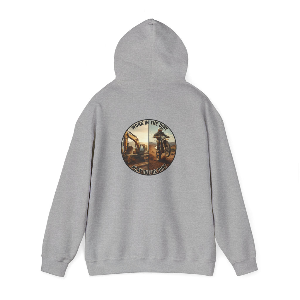 Dirt Bike Hoodie "Ride Dirt" Vintage Motocross Pullover