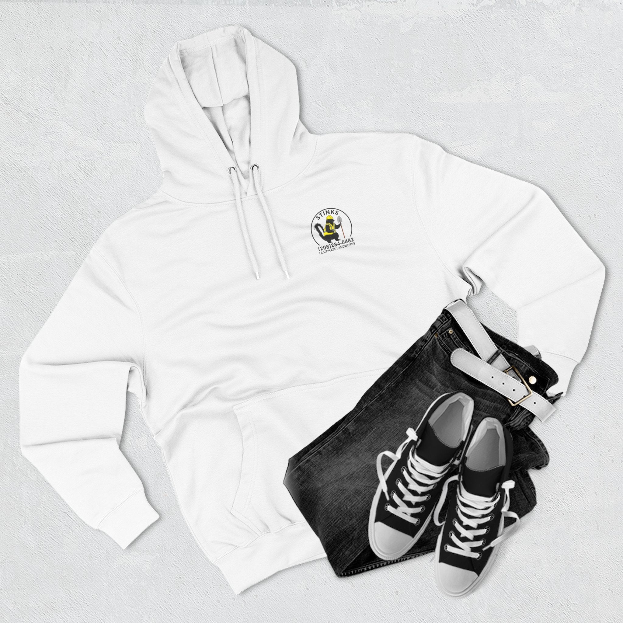 Excavation Hoodie — Turning Big Rocks into Smaller Rocks Construction Pullover