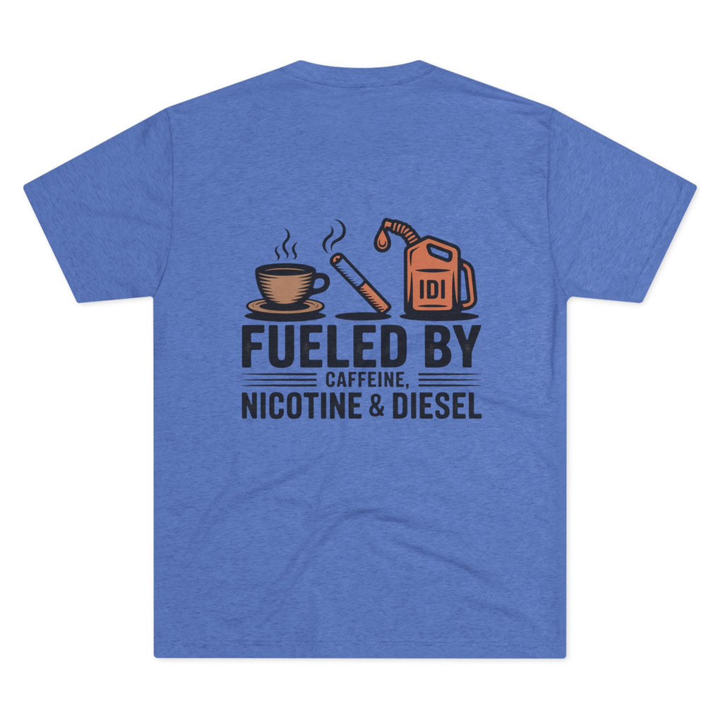 Fueled By Caffeine, Nicotine & Diesel Graphic Tee
