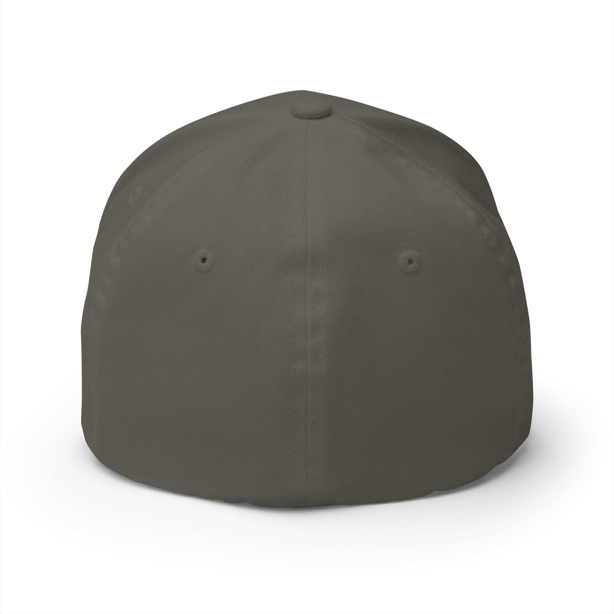 Embroidered 'Stinks' Skunk Logo Cap — White Structured Baseball Hat
