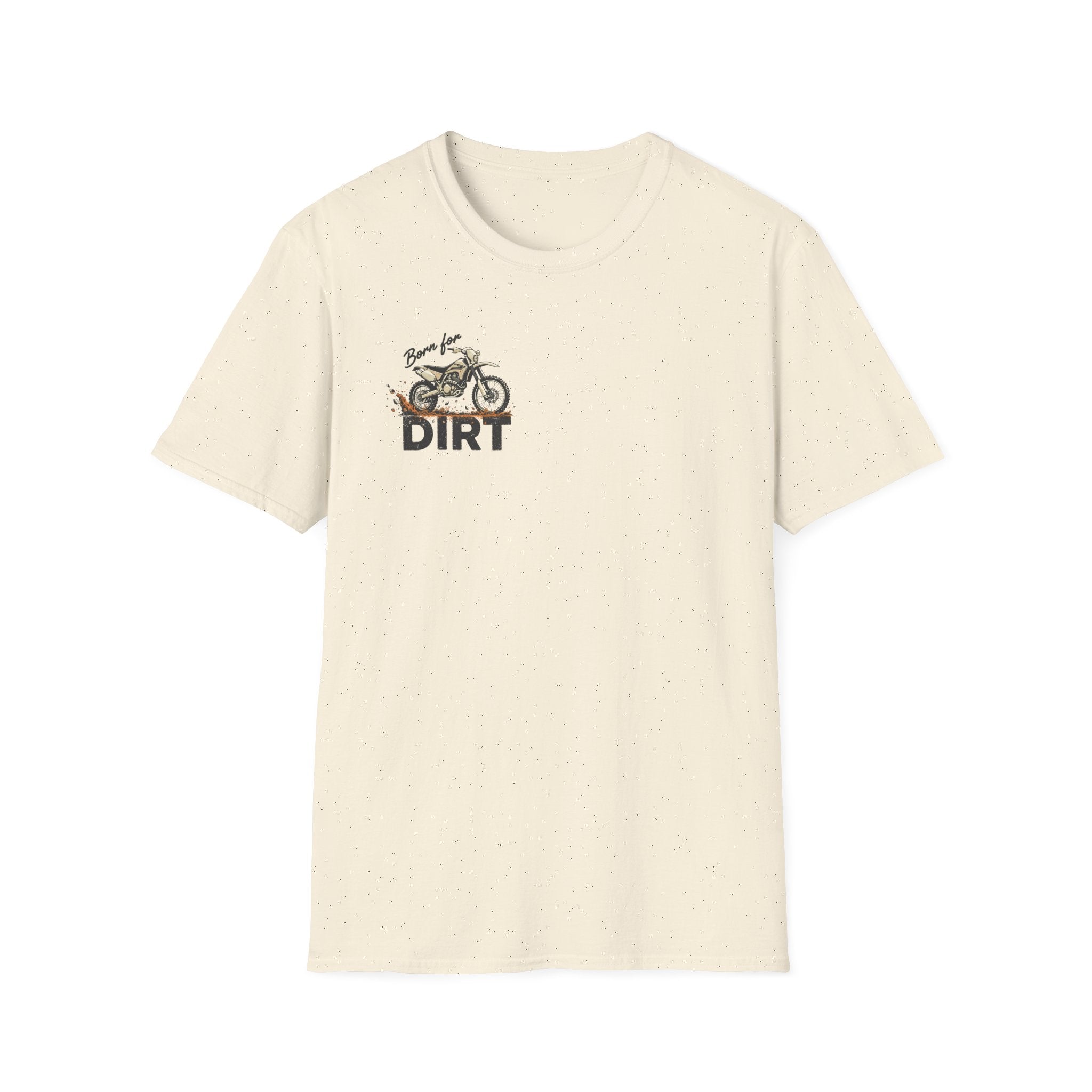 Dirt Bike T-Shirt — "Work in the Dirt / Play in the Dirt" Retro Moto Tee