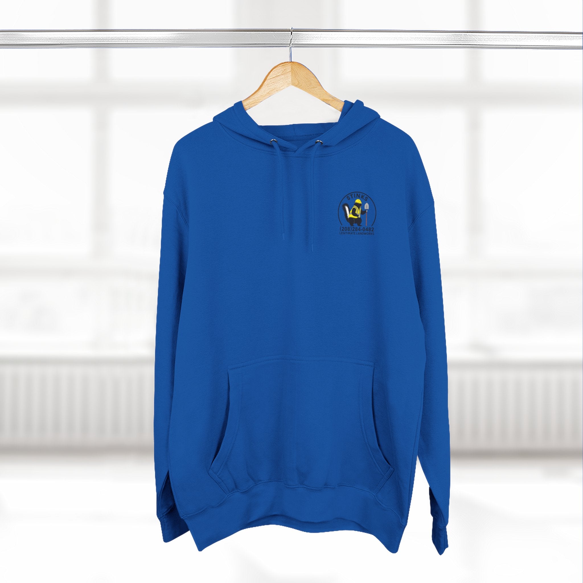 Excavation Hoodie — Turning Big Rocks into Smaller Rocks Construction Pullover