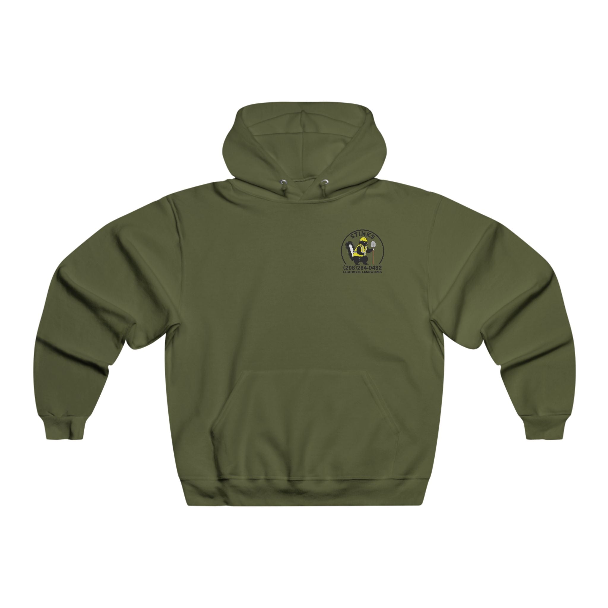Fueled By Caffeine, Nicotine & Diesel Hoodie — Men's Workwear Pullover