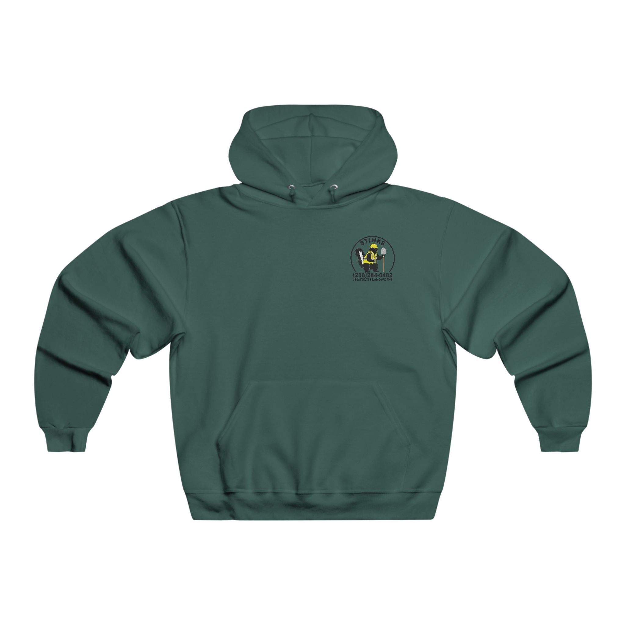Fueled By Caffeine, Nicotine & Diesel Hoodie — Men's Workwear Pullover